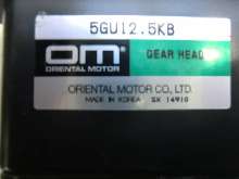 Gear motor ORIENTAL MOTOR 5GU12.5KB /5RK90GU-CMF2 ( 5GU12.5KB/5RK90GU-CMF2 ) photo on Industry-Pilot